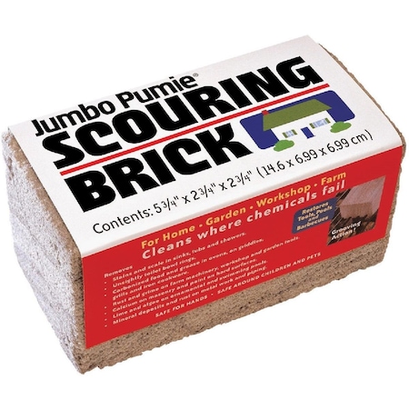 Pumie Jumbo 2.75 In. x 5.75 In. Scouring Brick JPS-12